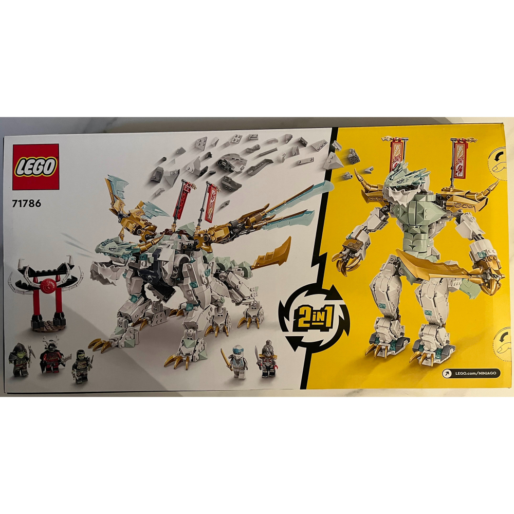 LEGO 71786 NINJAGO系列-冰忍的冰龍-細節圖2