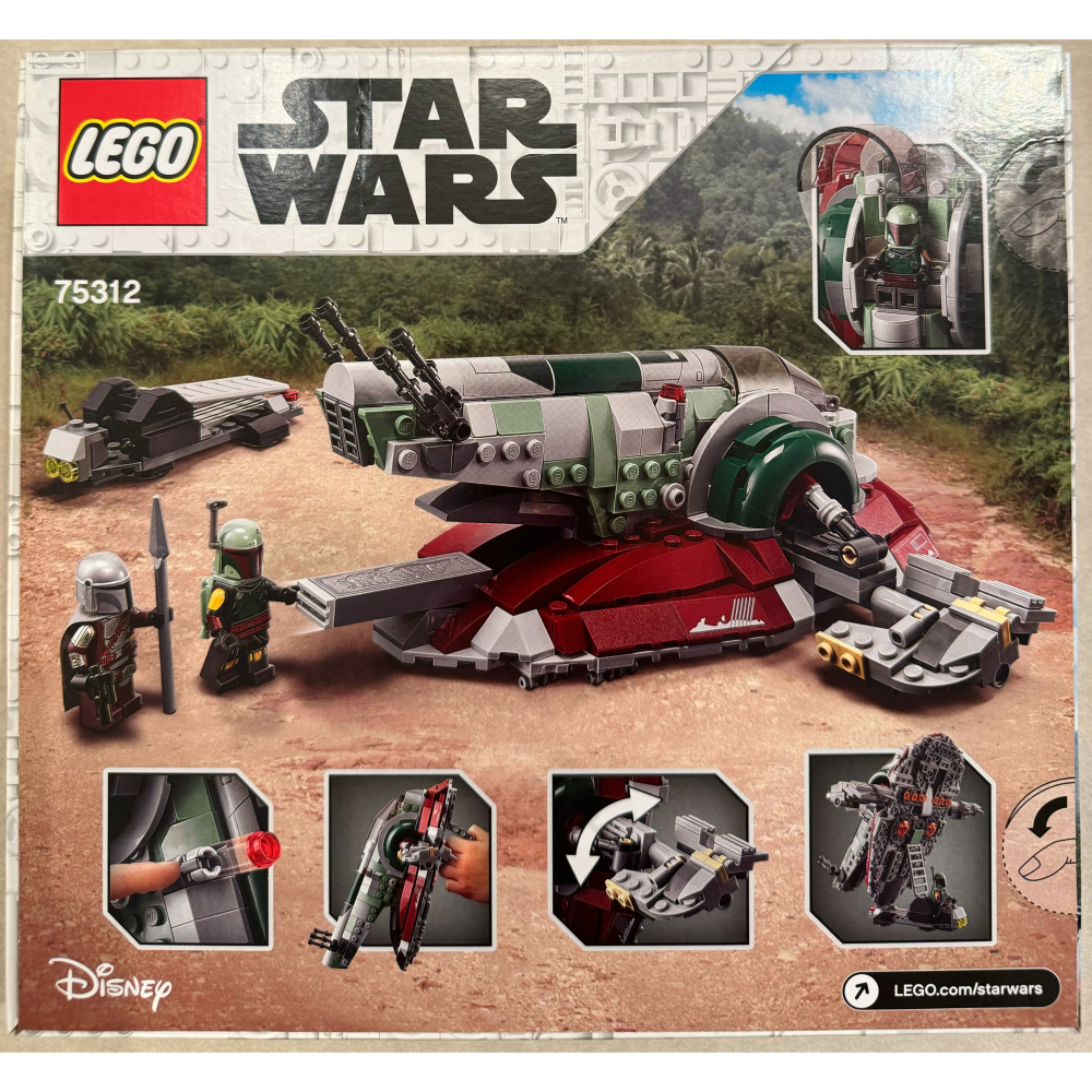 LEGO 75312 STAR WARS系列-波巴費特星艦(奴隸號)-細節圖2