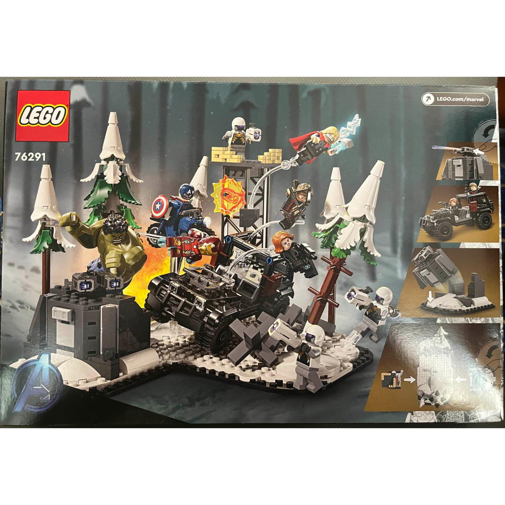 LEGO 76291 MARVEL系列-復仇者聯盟集結 奧創紀元-細節圖2
