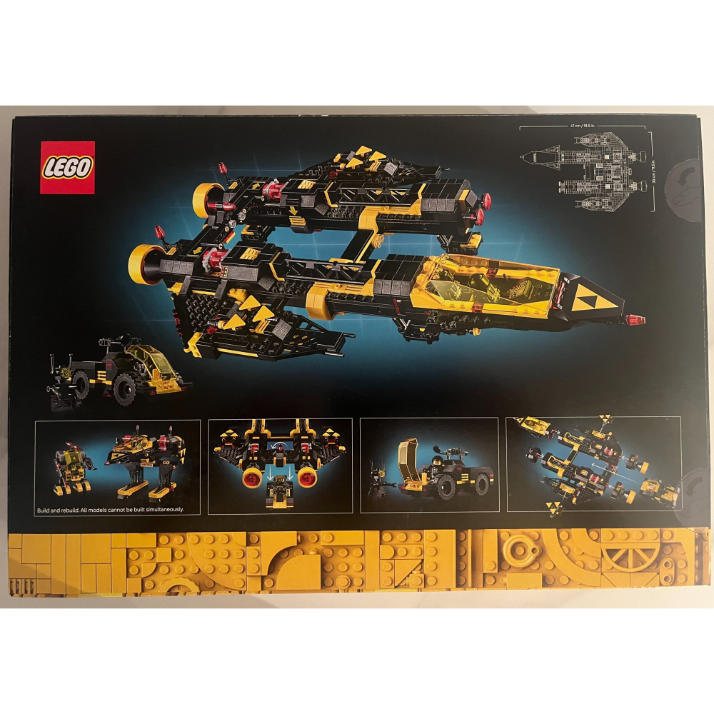LEGO 10355 ICONS系列-Blacktron Renegade-細節圖2