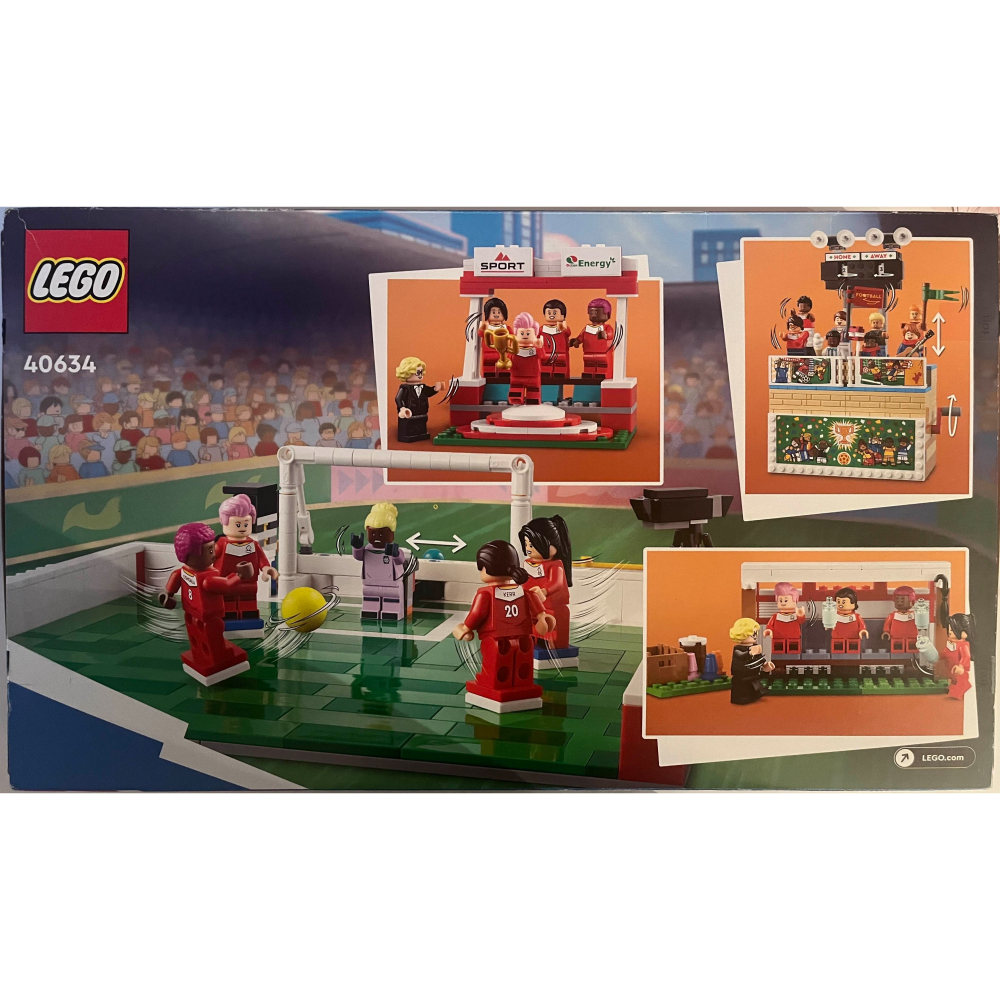 LEGO 40634 EXCLUSIVE系列-經典玩樂代表足球場(絕版品)-細節圖2