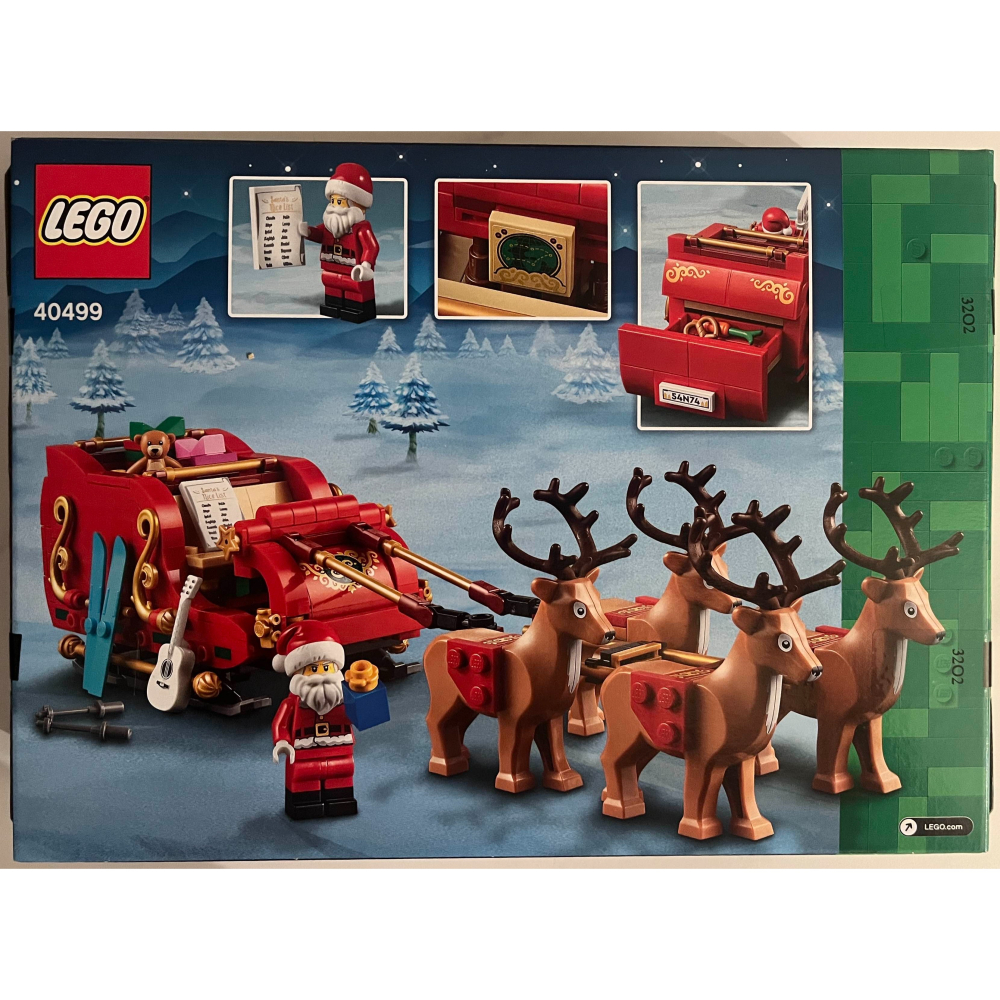 LEGO 40499 SEASONAL系列-聖誕老人的雪橇-細節圖2