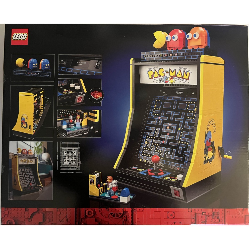 LEGO 10323 ICONS系列-PAC-MAN機台(小精靈遊戲機)-細節圖2