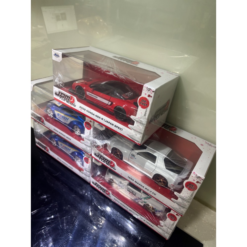 【現貨】Jada 1:24 JDM Tuners 合金模型車 / NSX-R、Skyline R34、RX-7 FC、3-細節圖2