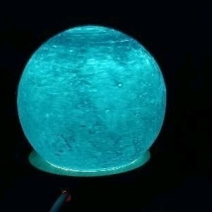 LED木質底座浪漫月球燈-細節圖4