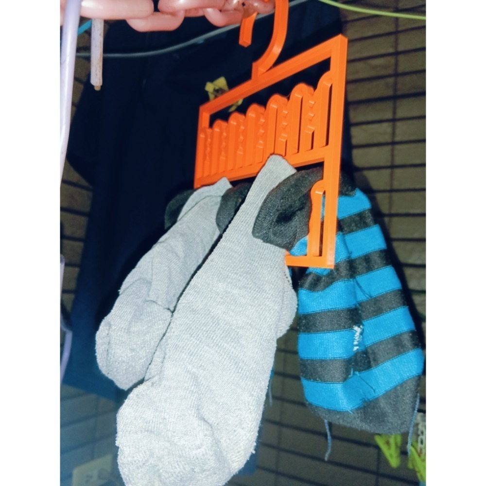 曬衣架-懶人襪架-規格圖3