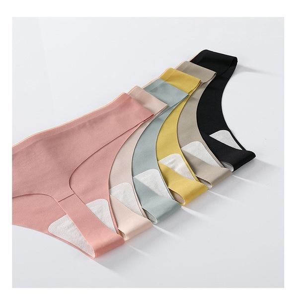 【台中現貨】 無痕內褲 T內褲 運動內褲 無痕 丁字褲 性感丁字褲 健身 蠶絲褲底 女內褲 丁字褲 瑜珈內褲 無痕冰絲-細節圖8