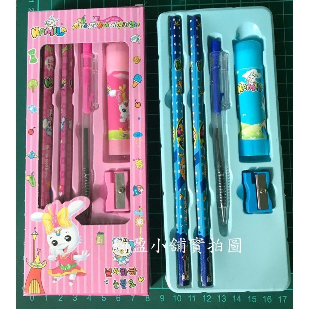 (台灣現貨) 5入文具組  文具組 文具 鉛筆 (不挑色隨機)-細節圖2