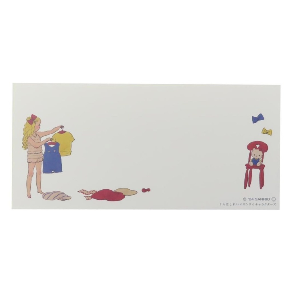 kurahashirei × Sanrio 聯名系列 一筆箋｜日本現貨｜-細節圖2