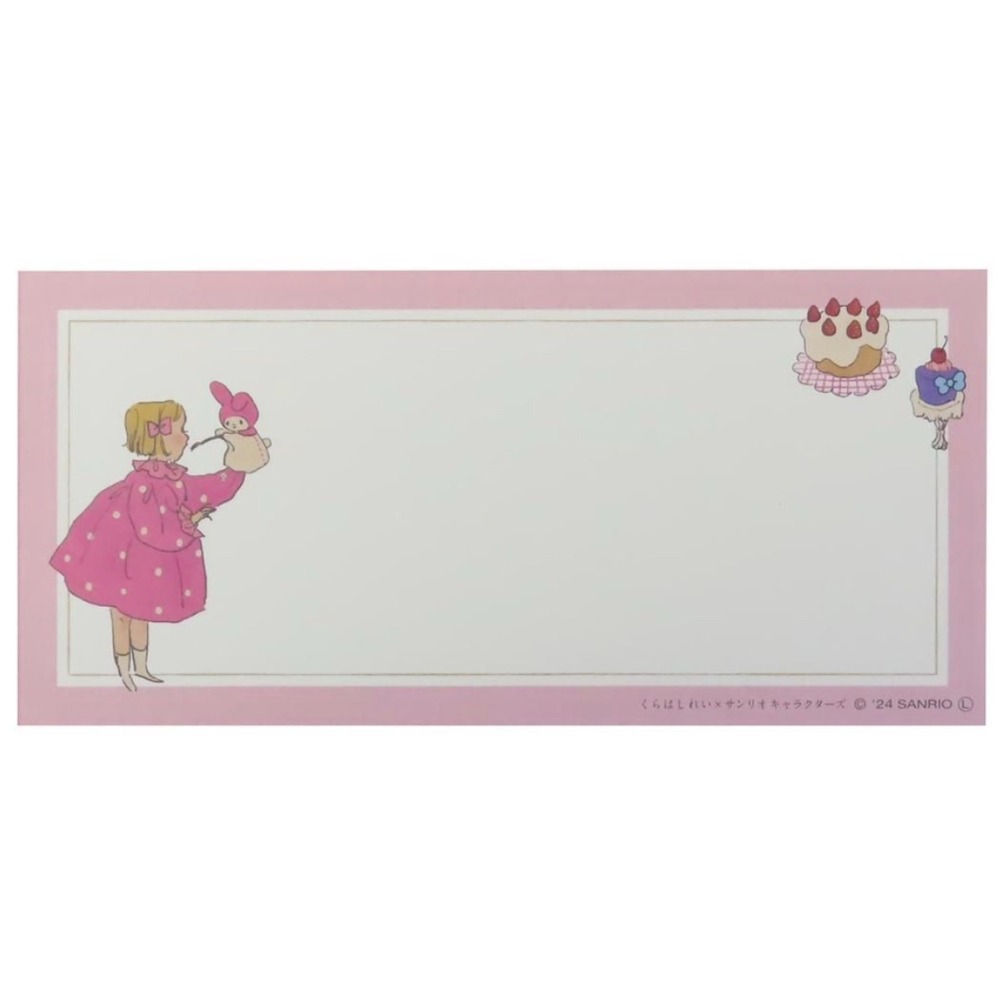 kurahashirei × Sanrio 聯名系列 一筆箋｜日本現貨｜-細節圖8