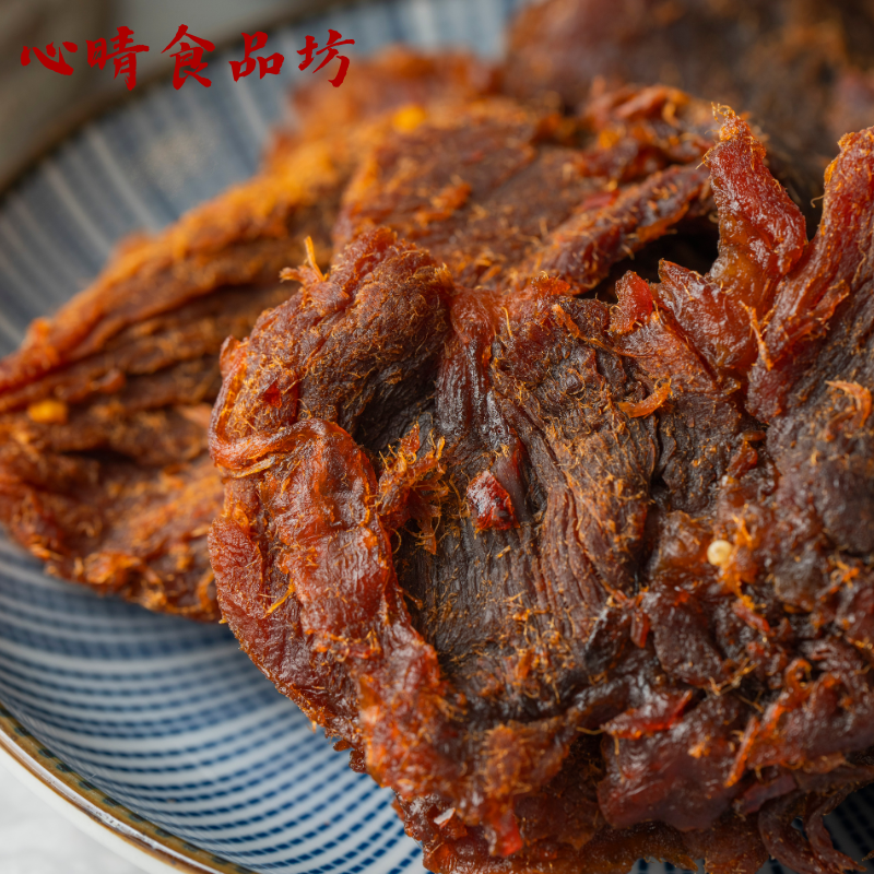 【心晴食品坊】原味豬肉片 290g －黑胡椒/麻辣 豬肉/肉片/台灣豬/伴手禮/禮盒/豬肉乾/團購/美食/零食/食品-細節圖6