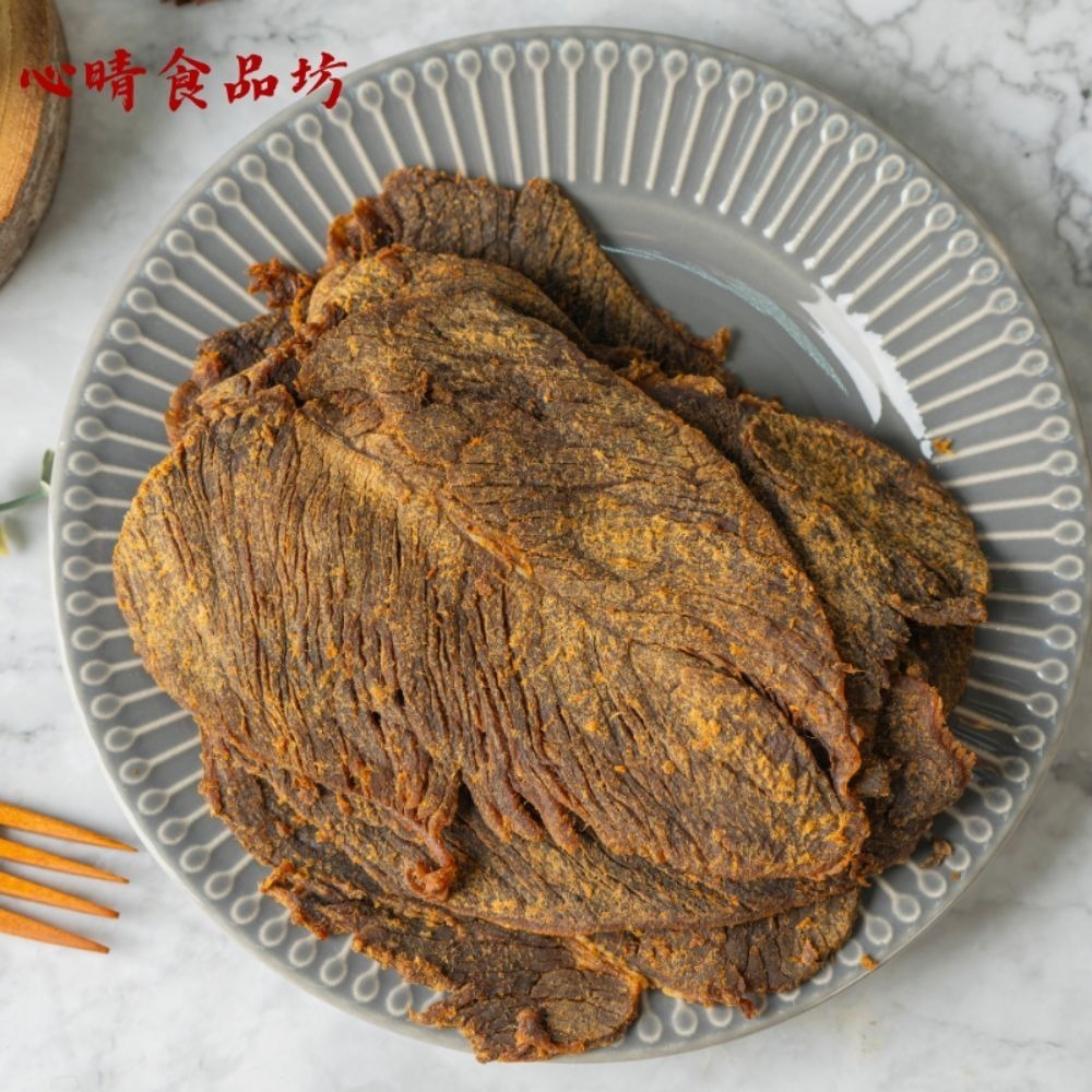 【心晴食品坊】極上牛肉乾165g－五香/麻辣  牛肉/牛肉乾/肉乾/肉乾推薦/澳洲牛肉/伴手禮/美食/零食/食品-細節圖2