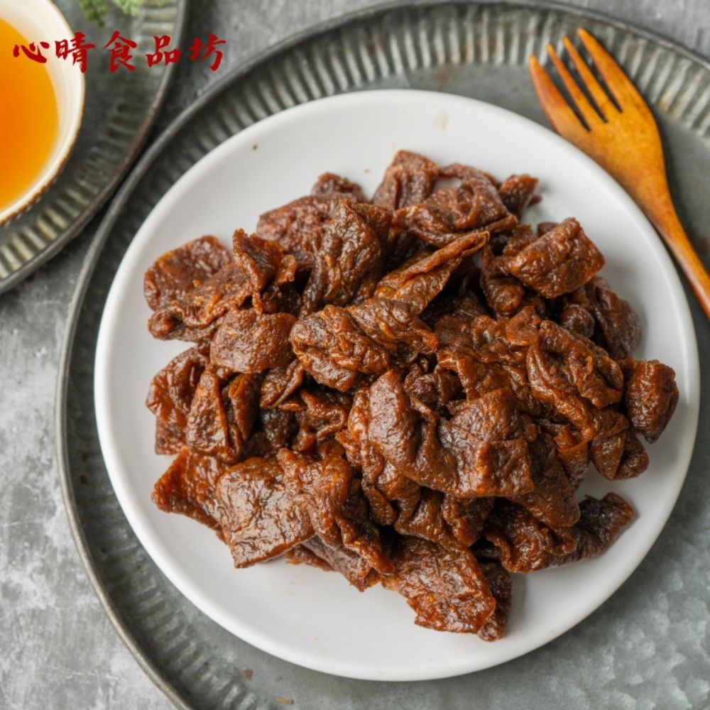 【心晴食品坊】軟嫩豆干400g －沙茶/珍味豆干  豆乾/豆干/古早味/滷肉/伴手禮/禮盒/食品/美食/零食/沙茶-細節圖2