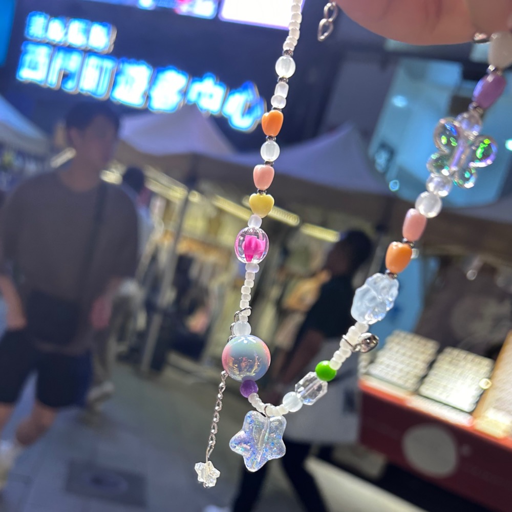 夏季配色 彩色星星透亮項鍊-細節圖11