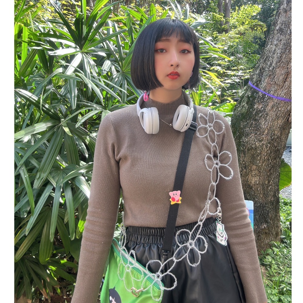 ＼改版升級/ 大花花手機背帶/腰鍊 （三色）-細節圖5
