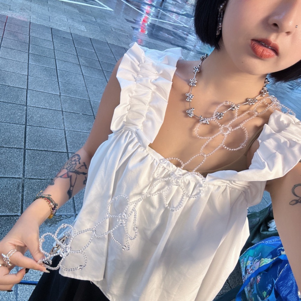 ＼改版升級/ 大花花手機背帶/腰鍊 （三色）-細節圖8