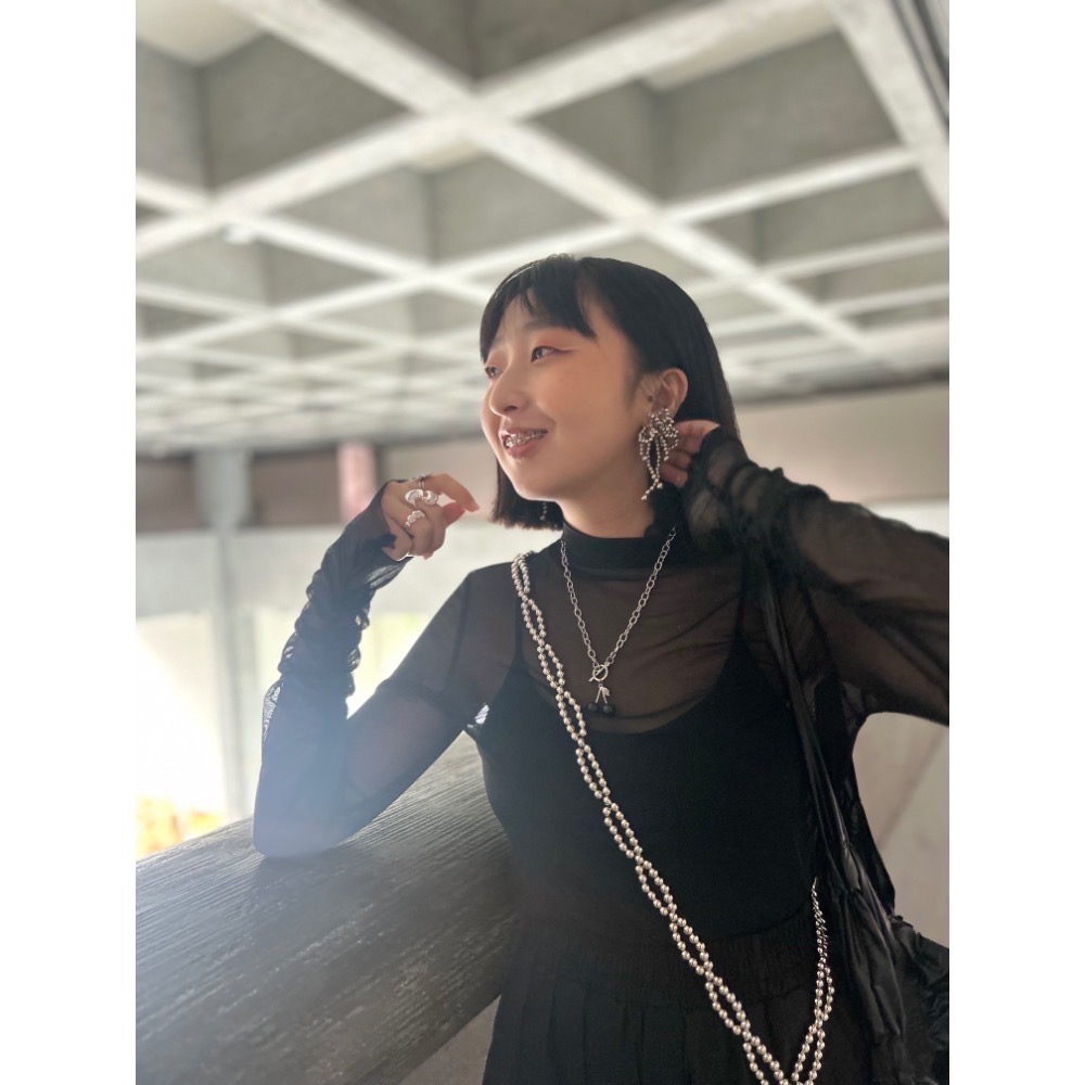 麻花繩 銀珠珠手機背帶/腰鍊🔗-細節圖3