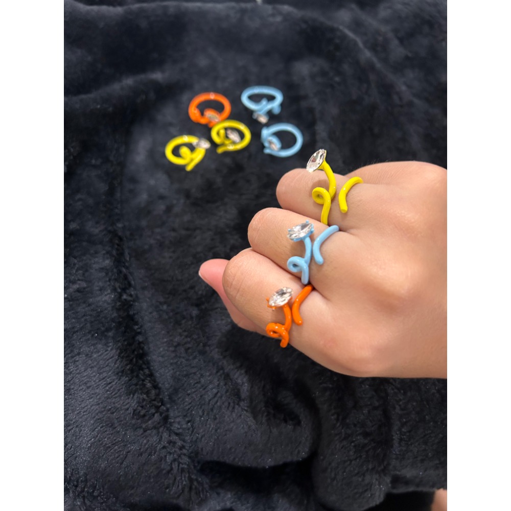 扭扭小鑽石繽紛戒指💍-細節圖8