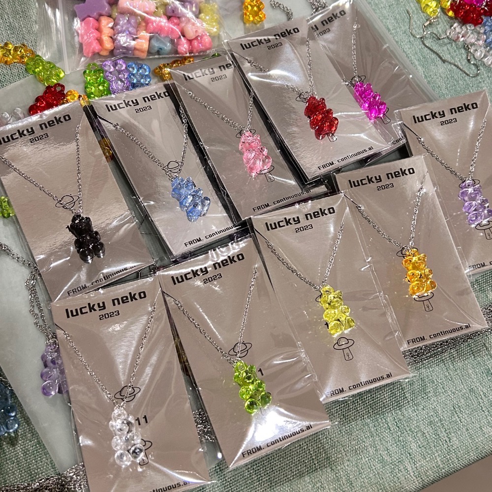 小熊軟糖項鍊 🧸-細節圖3