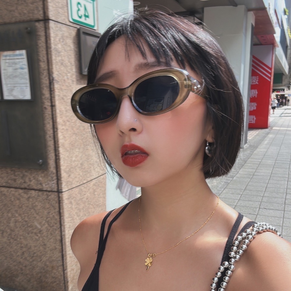 橢圓星芒時髦墨鏡🕶️-細節圖5
