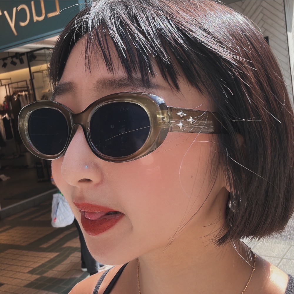 橢圓星芒時髦墨鏡🕶️-細節圖6