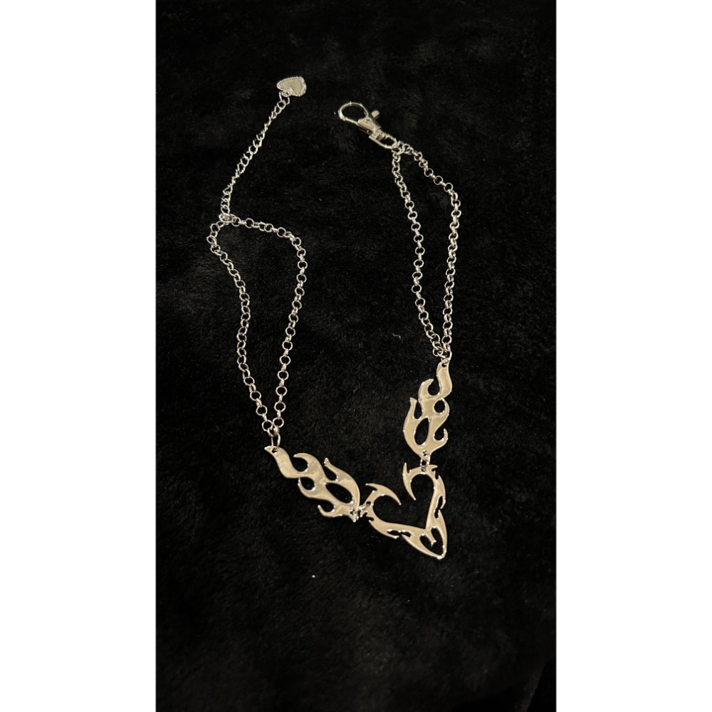 歌德愛心 雙層鏈 ❤️‍🩹 又辣又帥-細節圖4