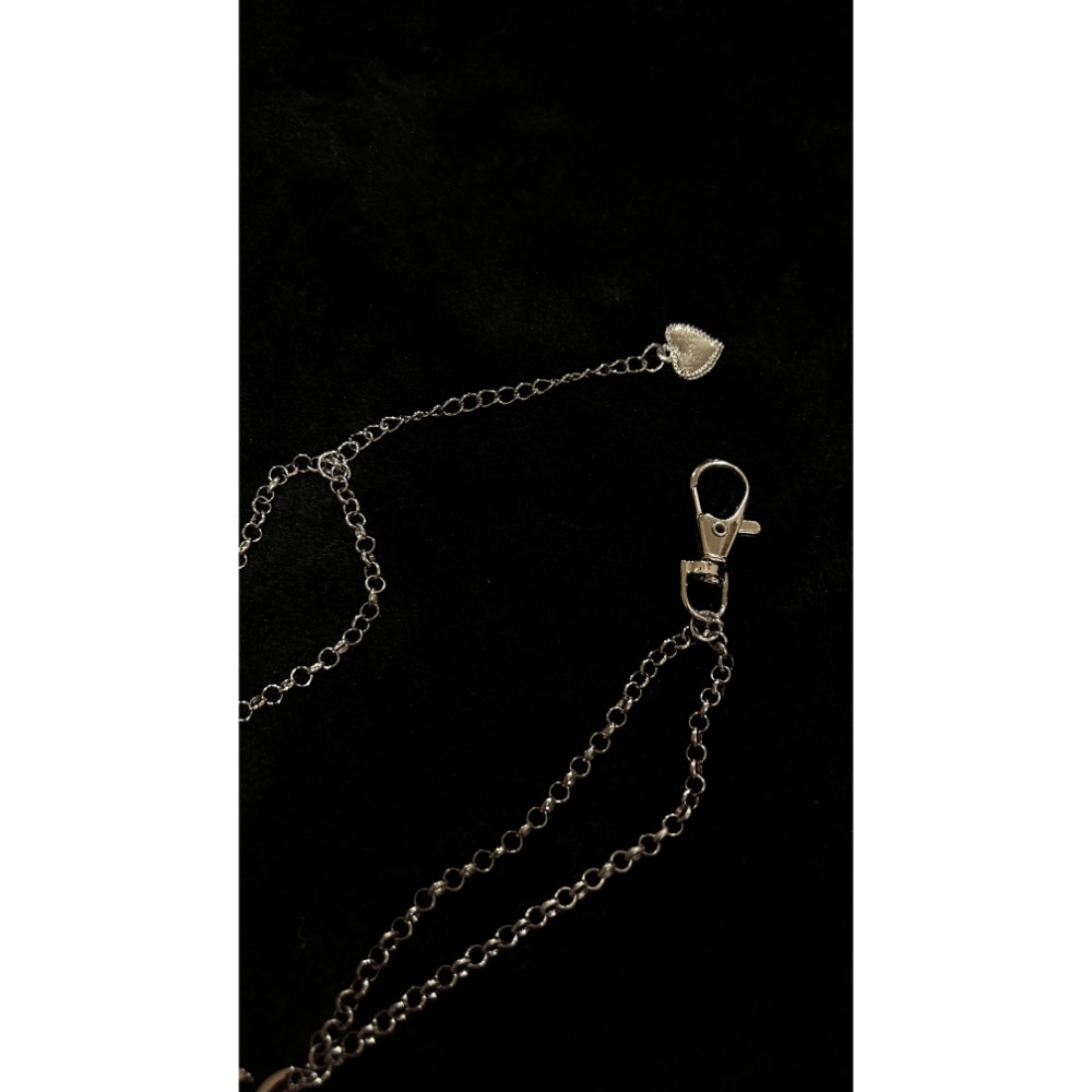 歌德愛心 雙層鏈 ❤️‍🩹 又辣又帥-細節圖9