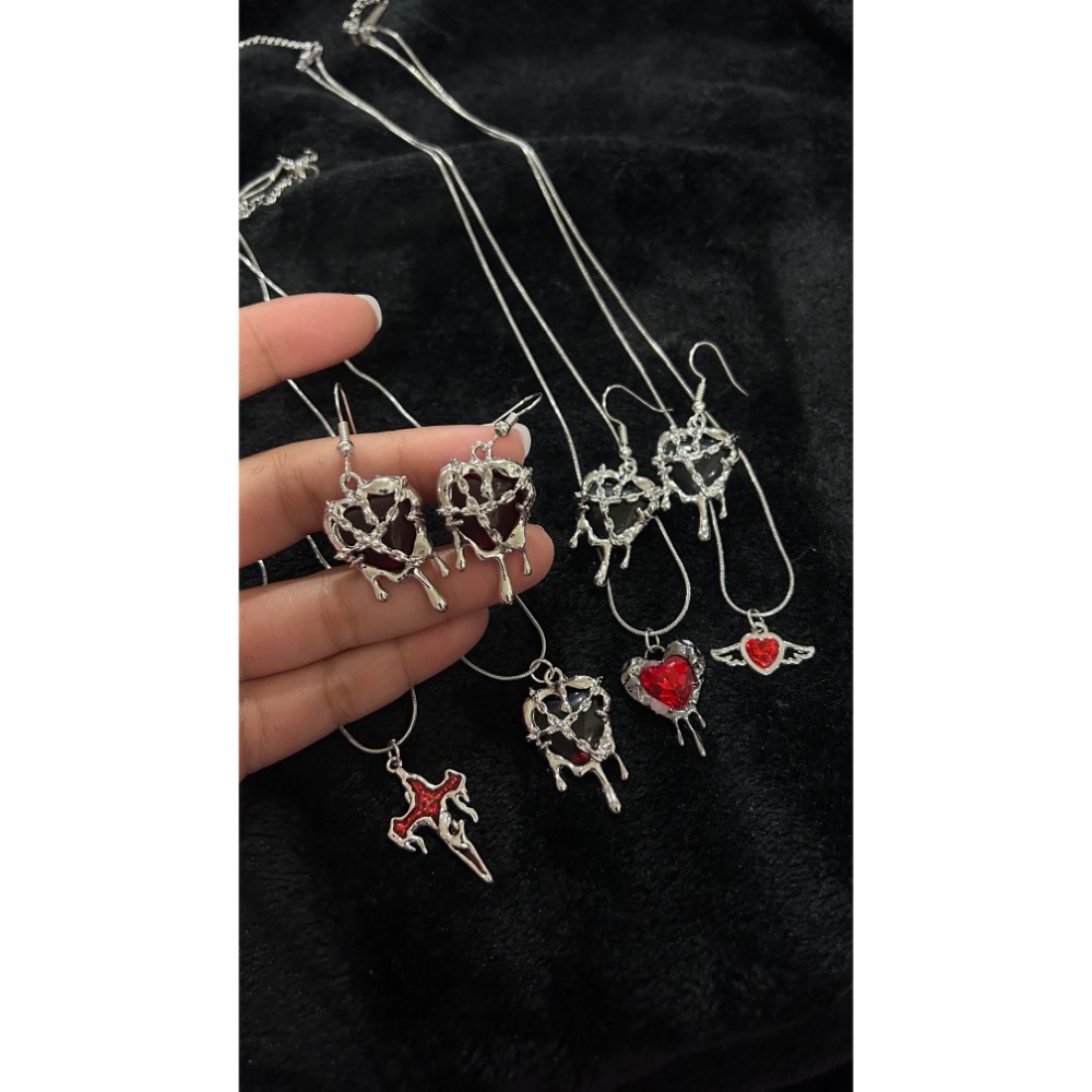 歌德 項鍊耳環 ❤️‍🔥 獻出你的心臟-細節圖2