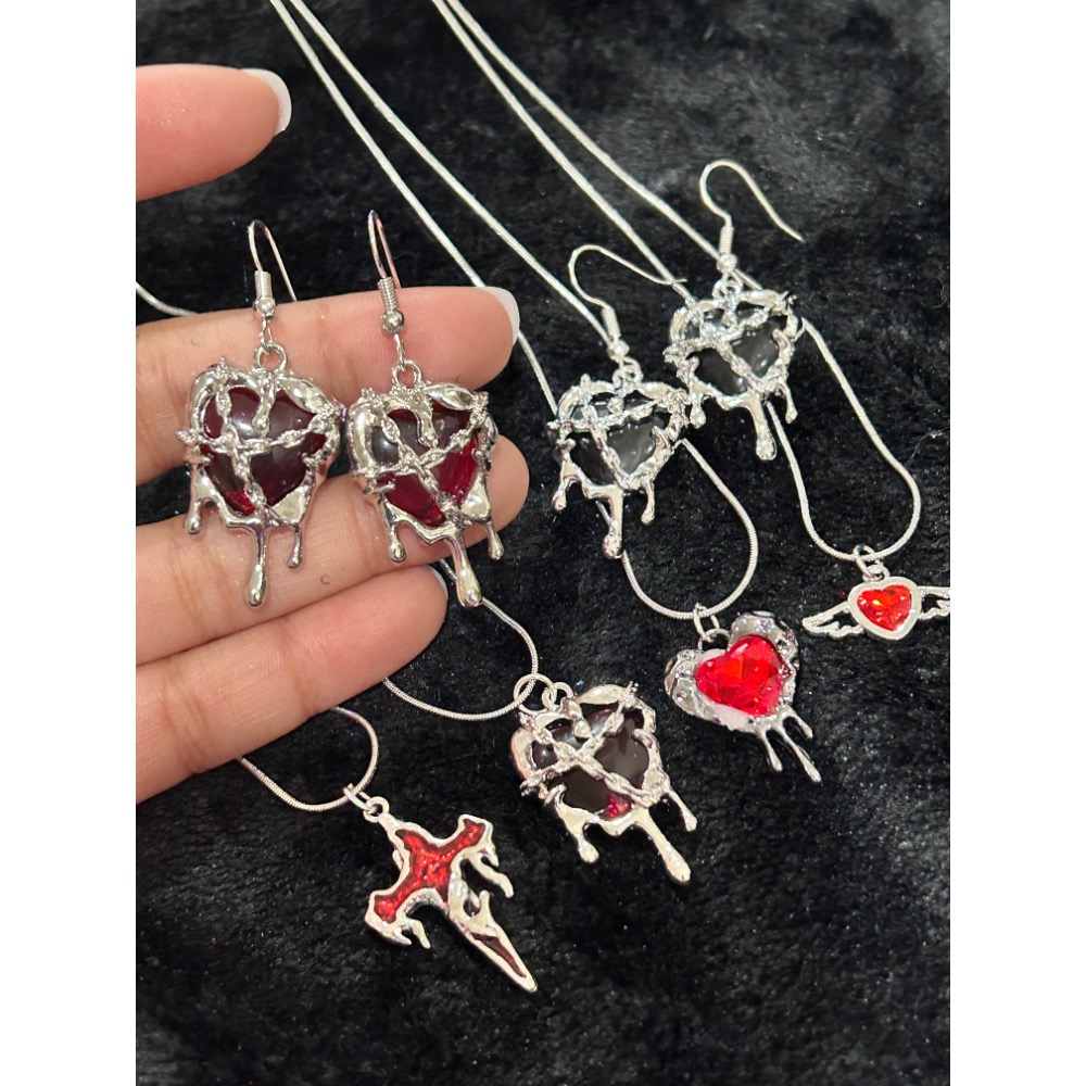 歌德 項鍊耳環 ❤️‍🔥 獻出你的心臟-細節圖3