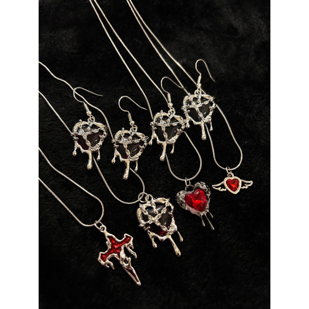 歌德 項鍊耳環 ❤️‍🔥 獻出你的心臟-細節圖4