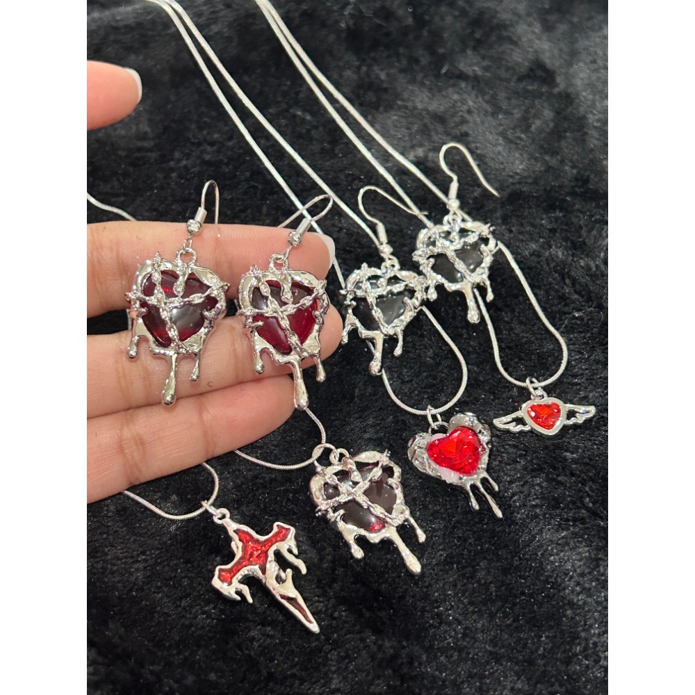 歌德 項鍊耳環 ❤️‍🔥 獻出你的心臟-細節圖6