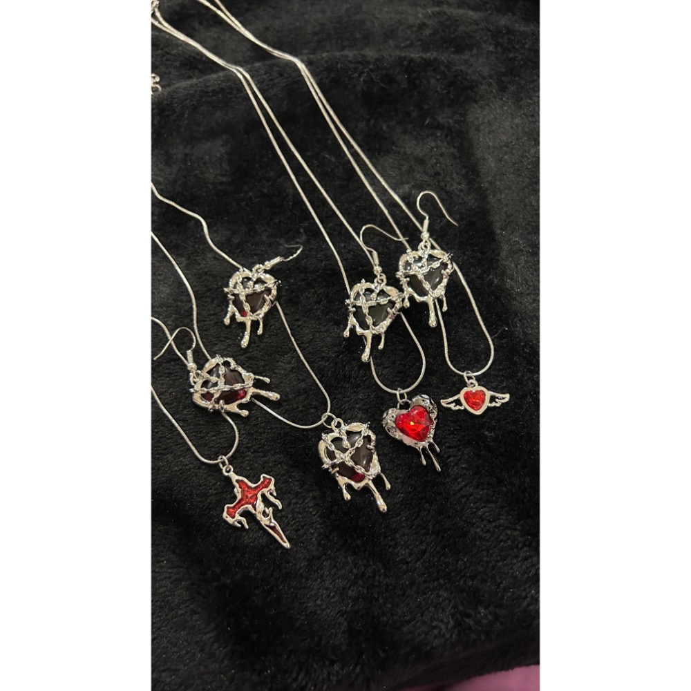 歌德 項鍊耳環 ❤️‍🔥 獻出你的心臟-細節圖9