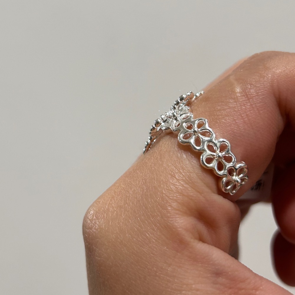 花花 繞圈圈 戒指-細節圖3