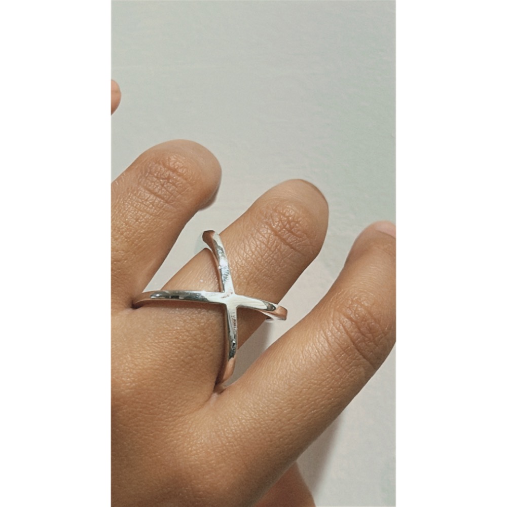 交叉360皆可佩戴 戒指-細節圖4