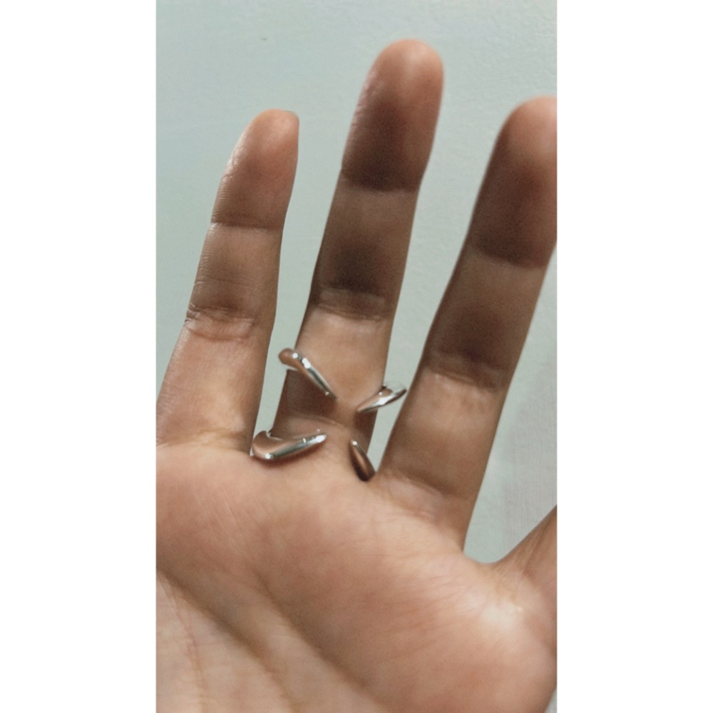 交叉360皆可佩戴 戒指-細節圖6