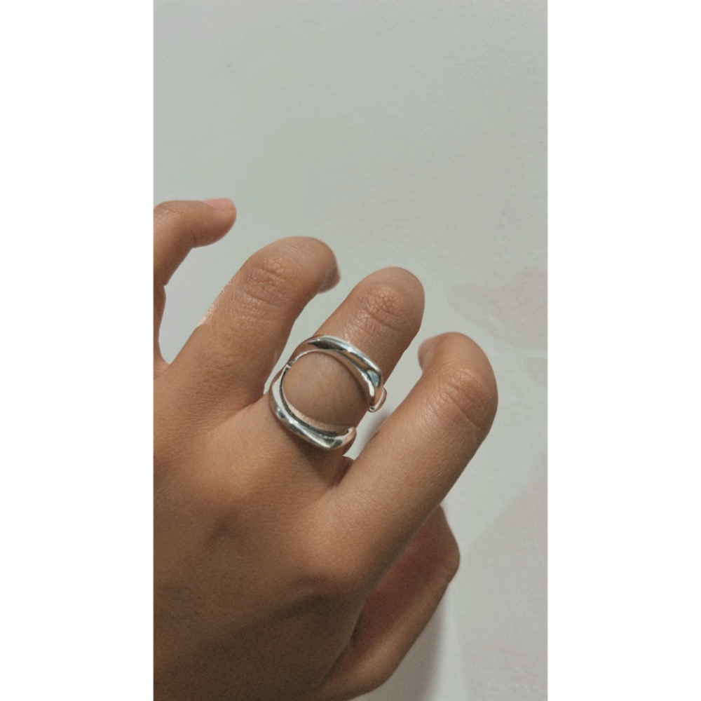 交叉360皆可佩戴 戒指-細節圖7