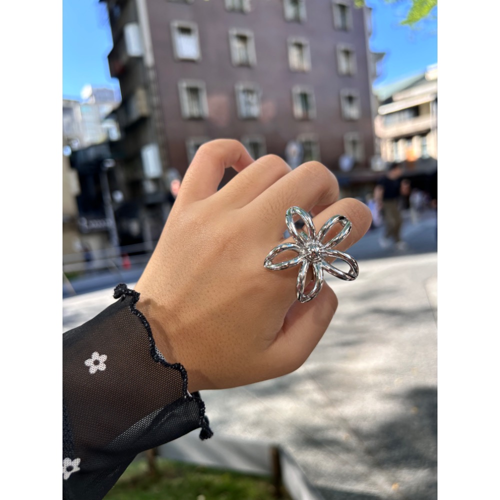 ＼花園集合/ 大花花戒指 🌼-細節圖2