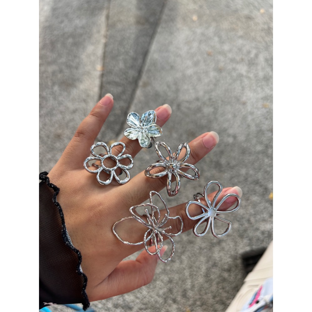 ＼花園集合/ 大花花戒指 🌼-細節圖3