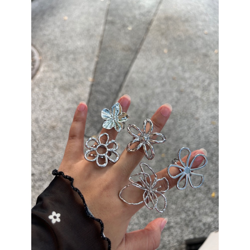 ＼花園集合/ 大花花戒指 🌼-細節圖4