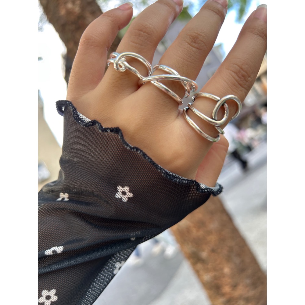 ＼線條/ 不無聊的線條戒指-細節圖3