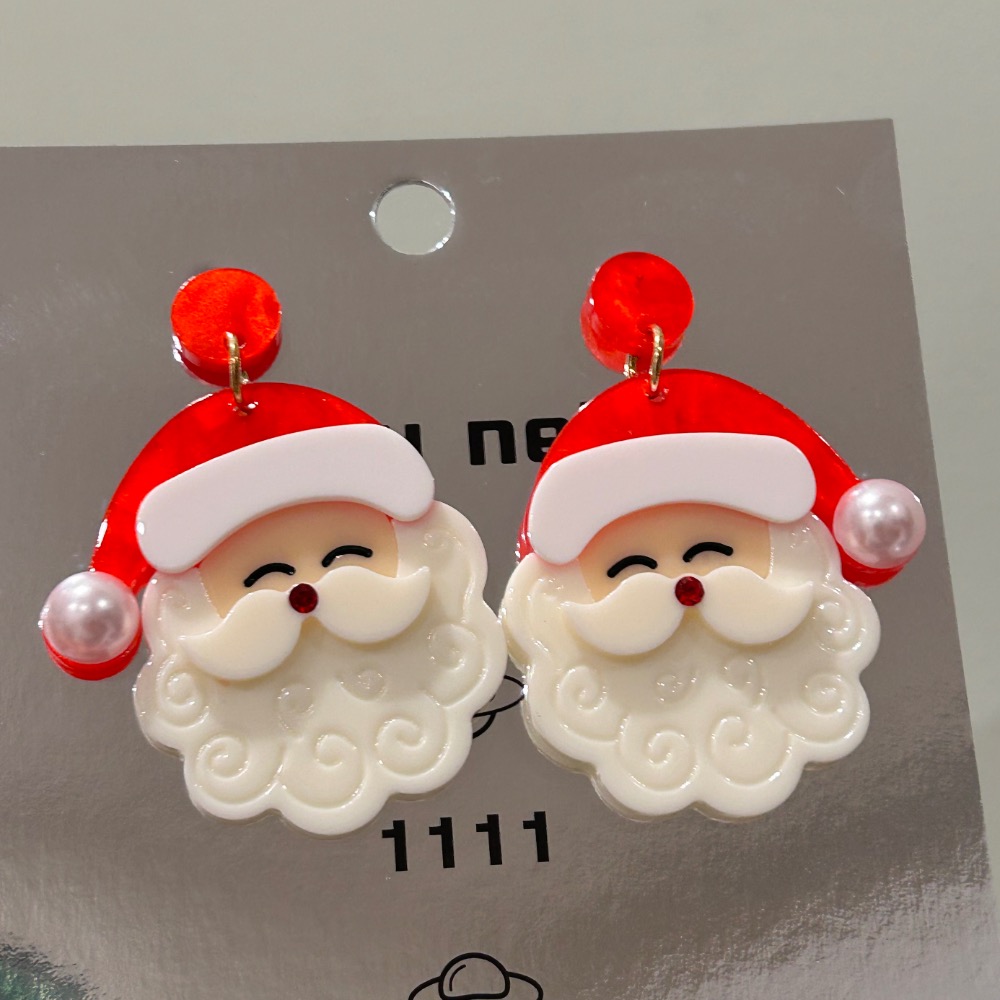 聖誕老公公 耳環 🎅🏼-細節圖4