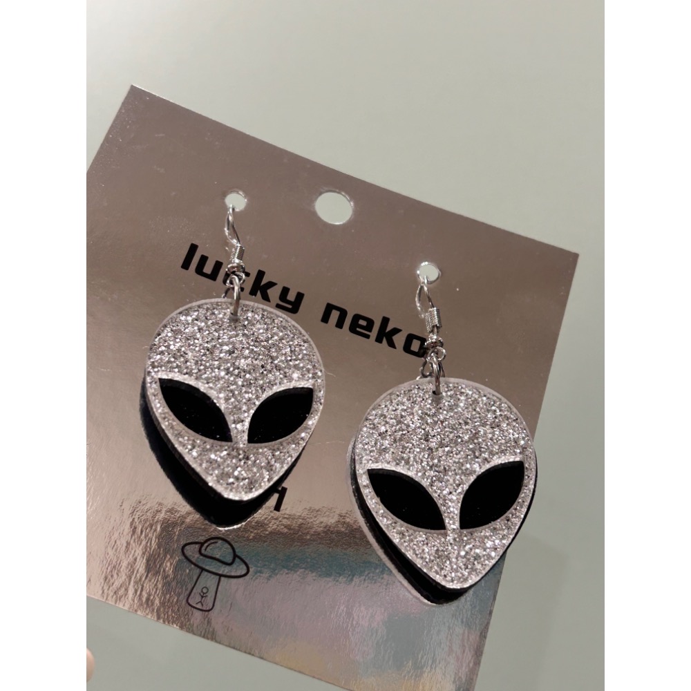 外星人耳環！👽-細節圖2