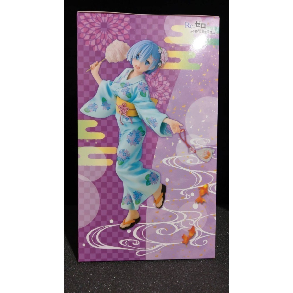 【慢活同盟】 KADOKAWA 雷姆 浴衣Ver. 1/7 PVC 特典版 全新未拆 Re:從零開始的異世界生活-細節圖8