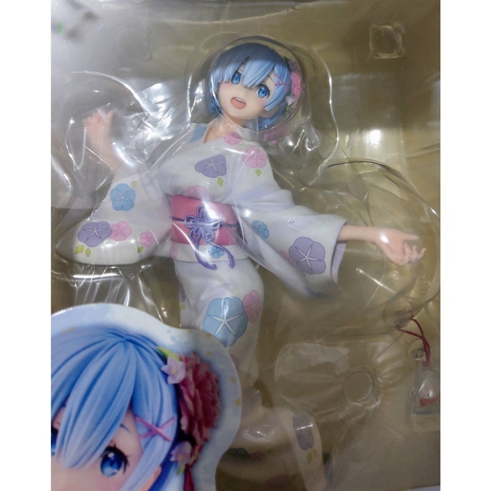 【慢活同盟】 KADOKAWA 雷姆 浴衣Ver. 1/7 PVC 日版 全新未拆 Re:從零開始的異世界生活-細節圖2