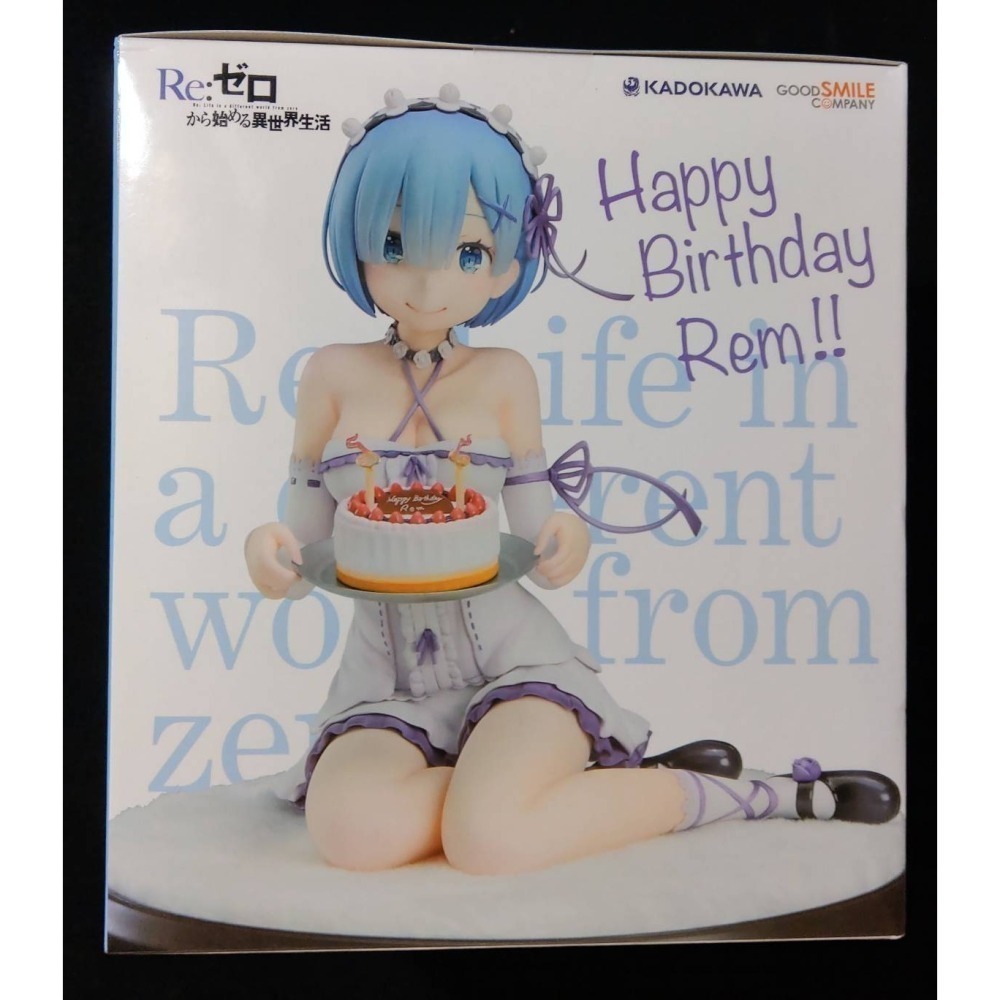 【慢活同盟】 GSC KADOKAWA 雷姆 生日蛋糕 全新未拆 日版 Re:從零開始的異世界生活-細節圖4