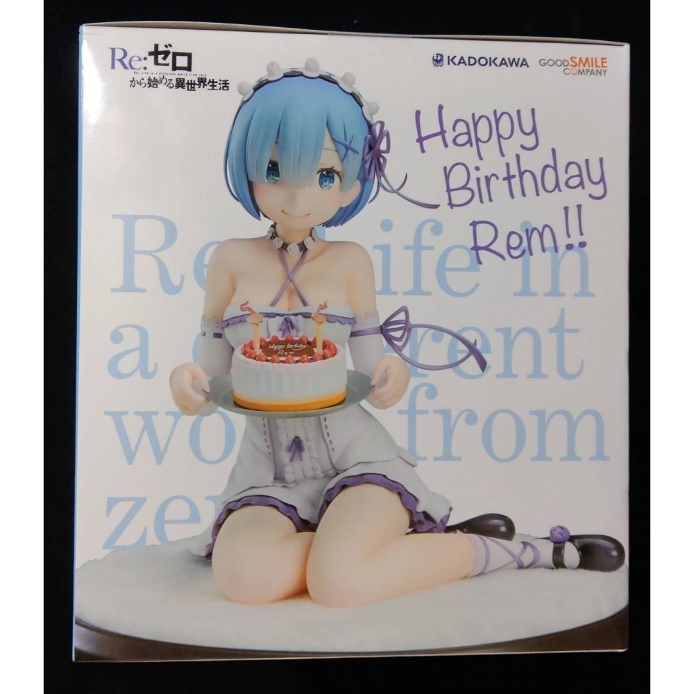 【慢活同盟】 GSC KADOKAWA 雷姆 生日蛋糕 全新未拆 日版 Re:從零開始的異世界生活-細節圖4