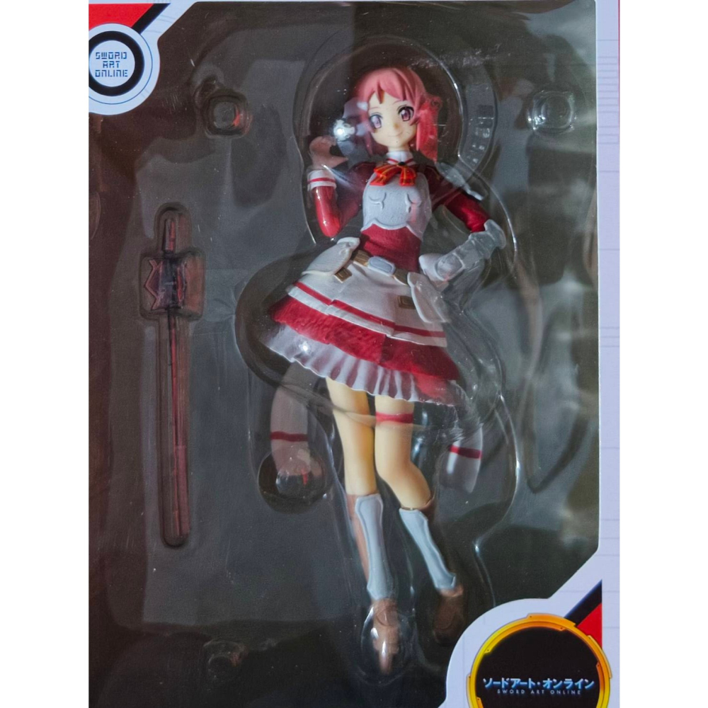 現貨 FuRyu 刀劍神域 西莉卡 莉茲 SAO FiGURE 血盟騎士團 全新未拆 合售 日版 絕版-細節圖3