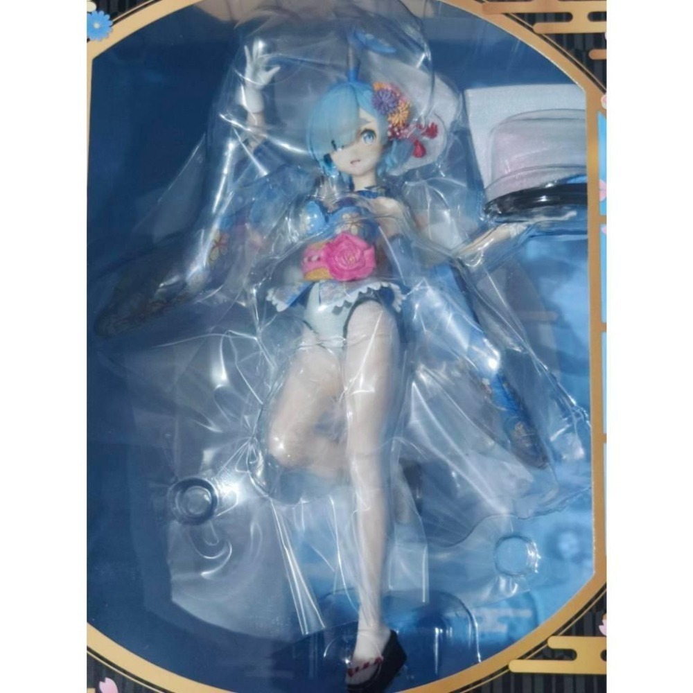 【慢活同盟】F:NEX 雷姆 和服 兔女郎 1/7 PVC 全新未拆 Re:從零開始的異世界生活-細節圖3