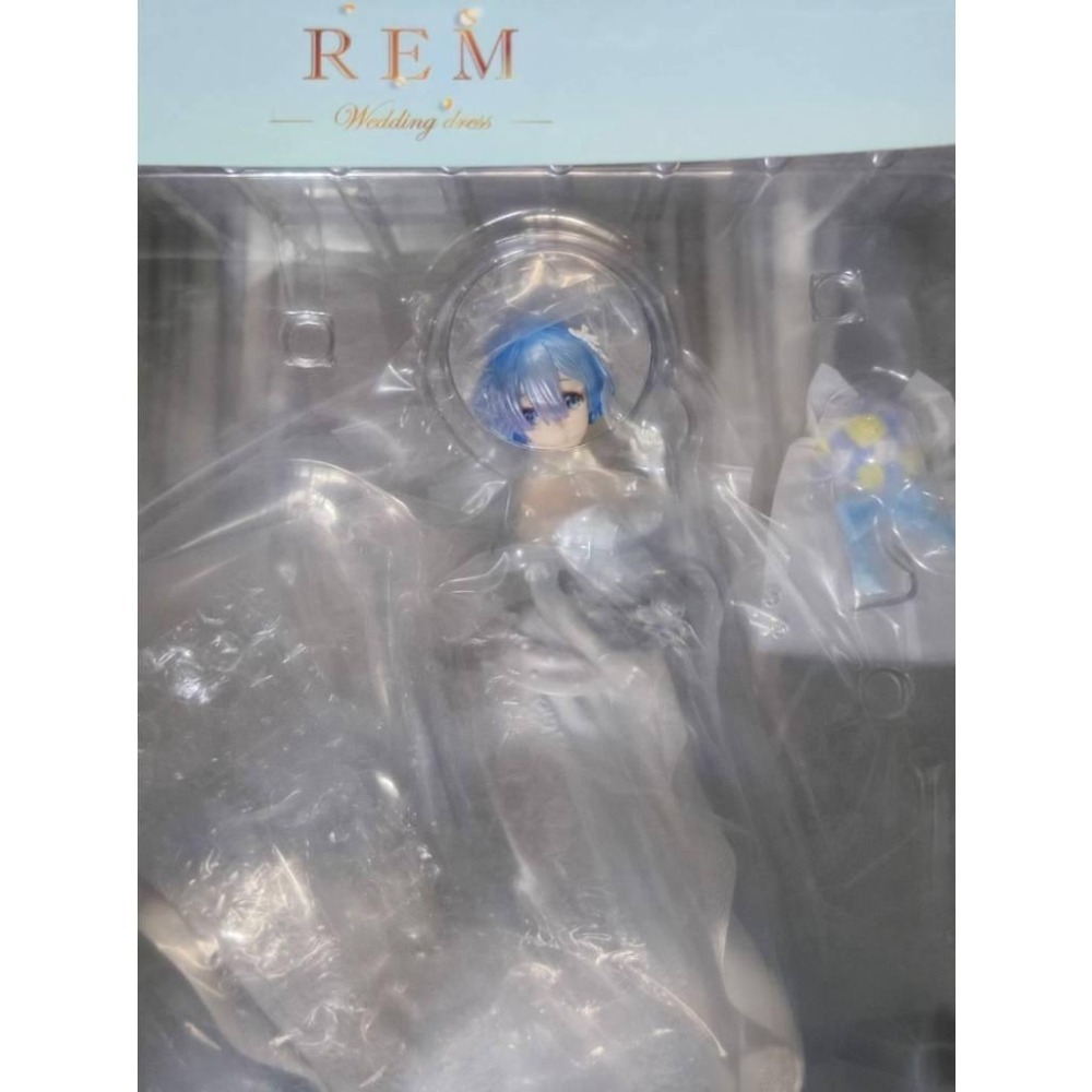 【慢活同盟】 雷姆 婚紗 F:NEX 1/7 PVC 全新未拆 日版 Re:從零開始的異世界生活-細節圖3
