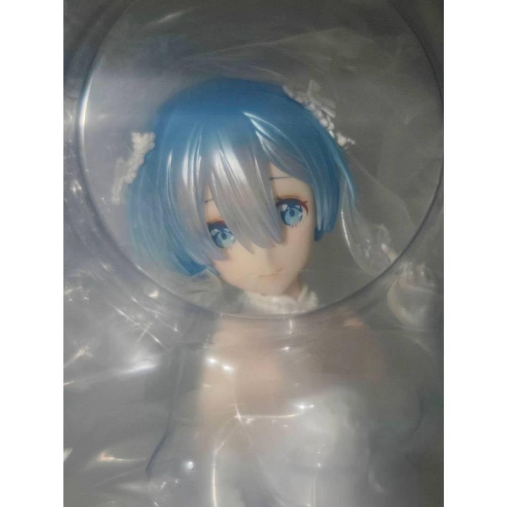【慢活同盟】現貨 雷姆 婚紗 F:NEX 1/7 PVC 全新未拆 日版 Re:從零開始的異世界生活-細節圖2